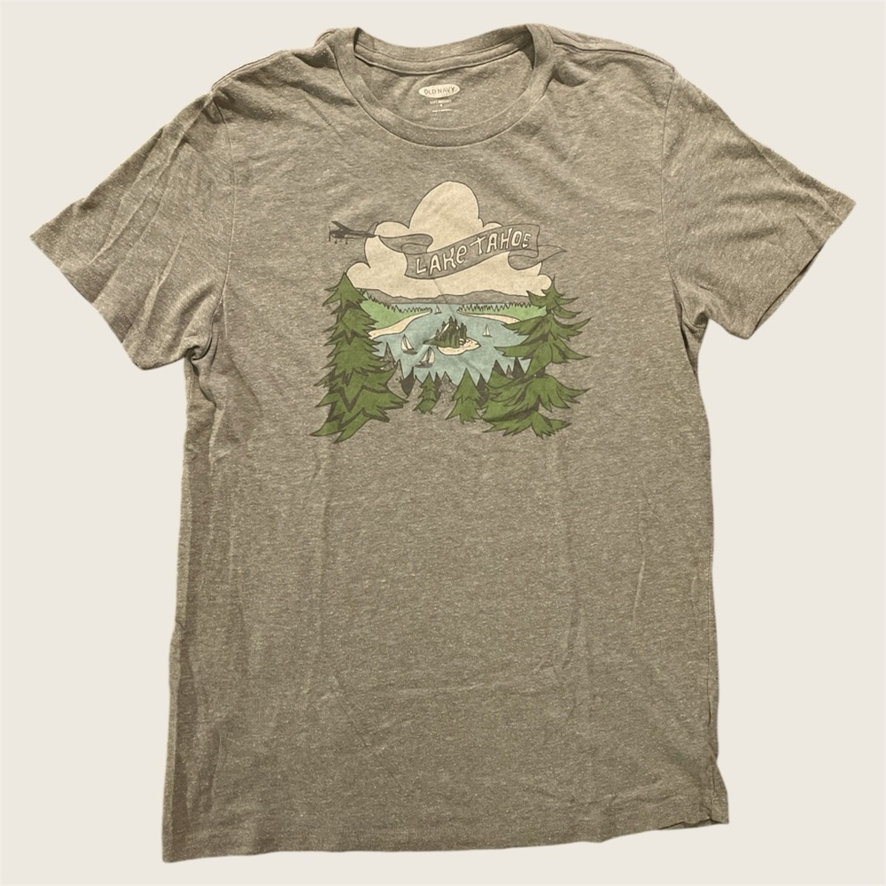 Old Navy - Soft-Washed Lake Tahoe Graphic Tee
